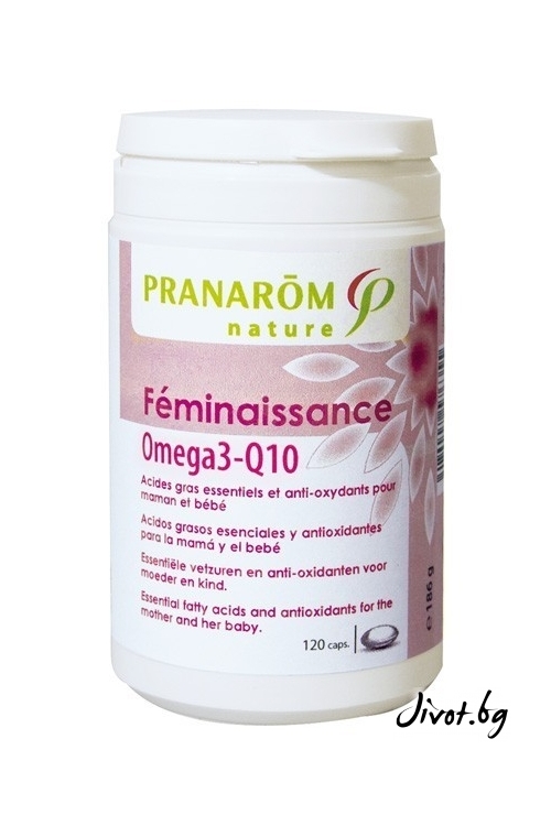Капсули Пранаром за бременни и кърмещи майки Omega3-Q10