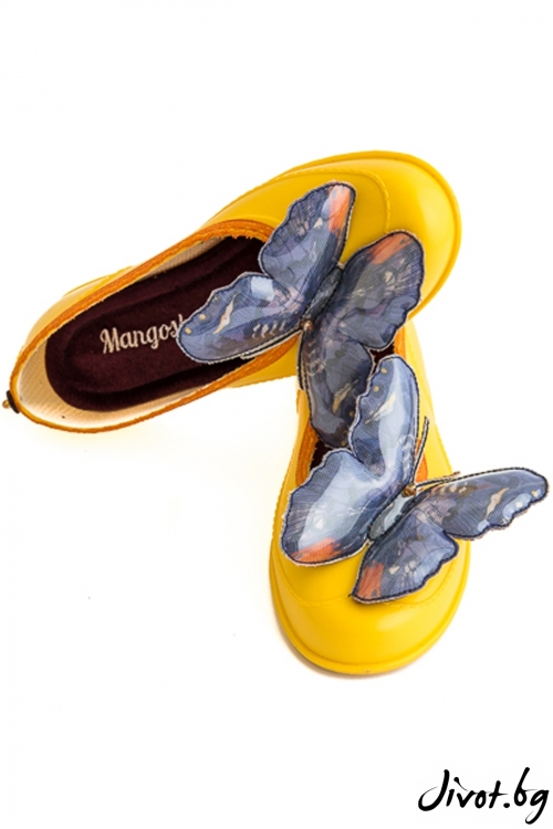 Елегантни дамски мангоши "Ярки пеперуди" / KIPRA