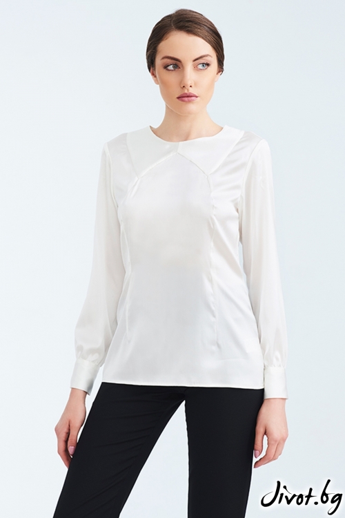 Бяла копринена риза / Lila Style House