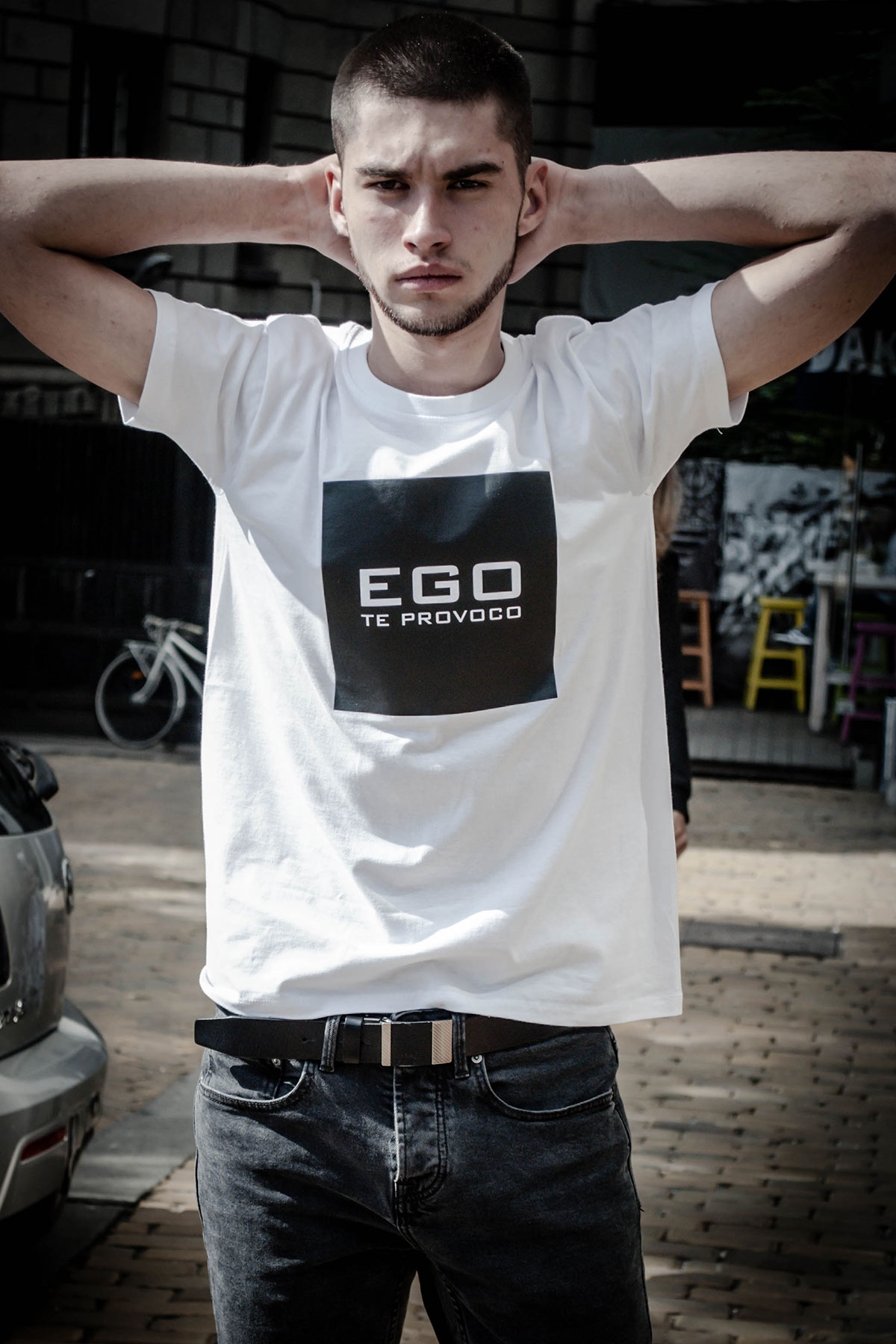 Мъжка тениска "Ego" / EGO Te Provoco