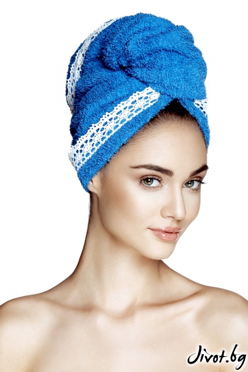 Kърпа за коса GRACE BLUE SEA / AGLIQUE